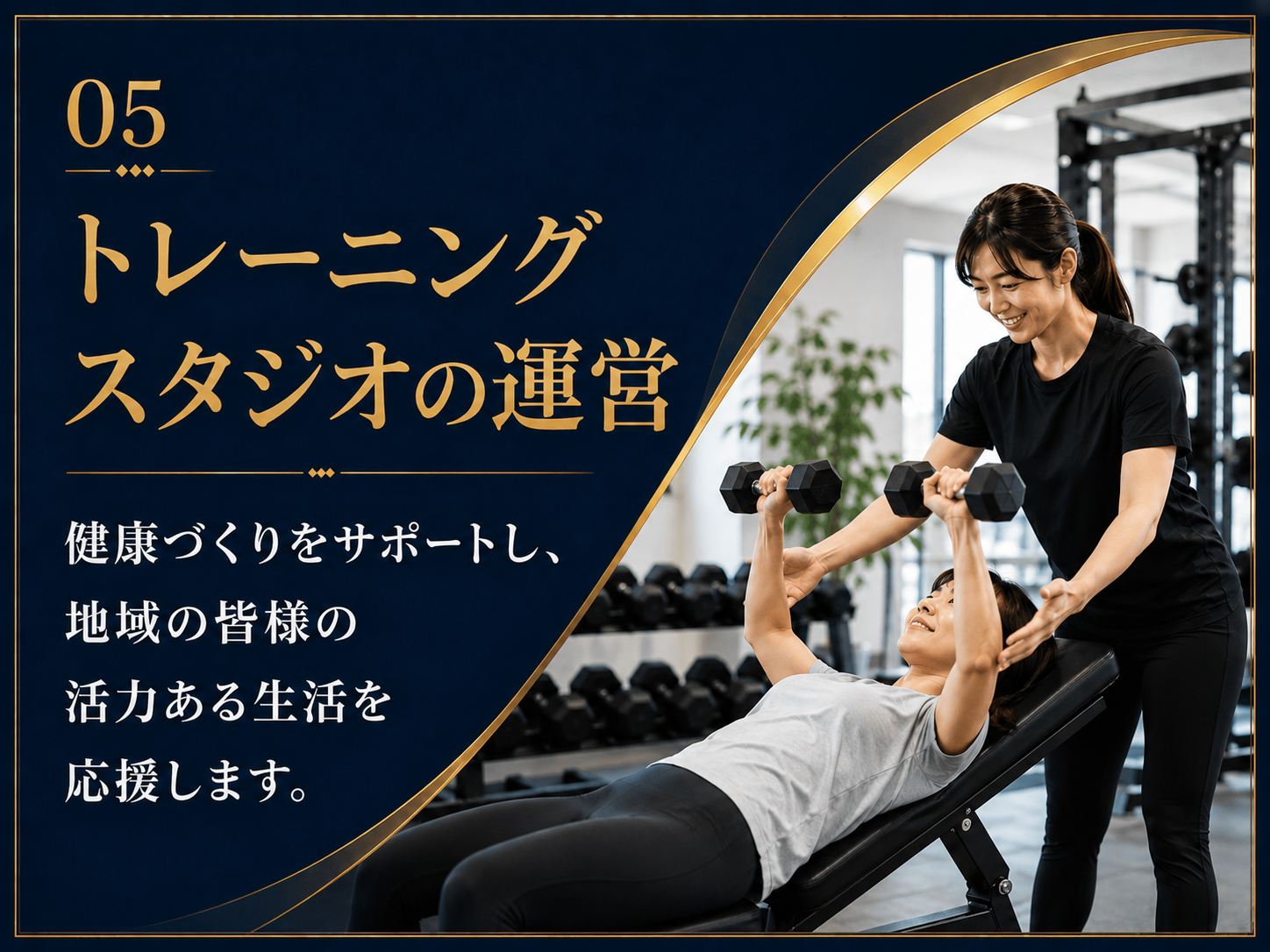 トレーニングスタジオの運営